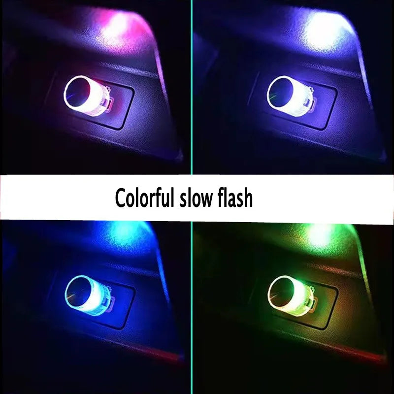 Car Mini USB LED Decorative Lamp