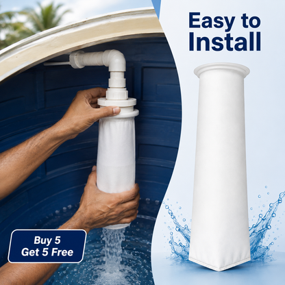 Micron Water Tank Filter | Removes Dirt & Rust | Buy 1 Get 1 Free 🔥
