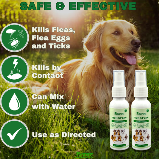 TickFix- Pets Tick and Flea Spray