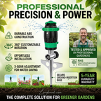 🏡BUY 1 GET 1 FREE✨360° Rotation Auto Irrigation System Garden Lawn Sprinkler Patio