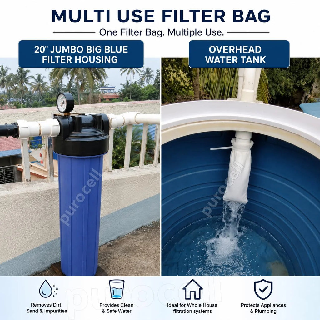 Micron Water Tank Filter | Dirt & Rust Protection | Buy 1 Get 1 Free🔥
