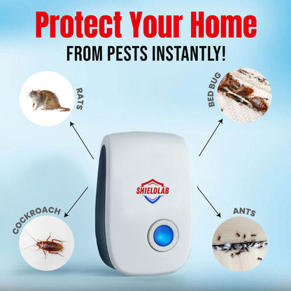 ShieldLab™ - The Ultrasonic Frequency Device For Insects and Rats | BUY 1 GET 1 FREE🔥