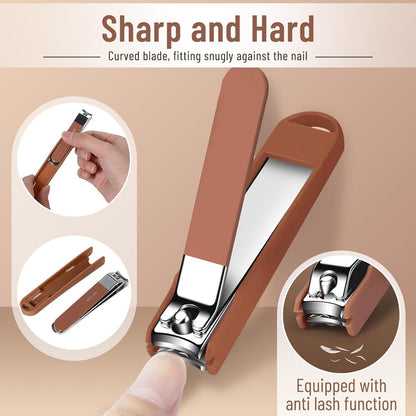 NailGuard™ – Anti-Splash Nail Clipper Set