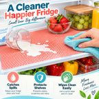 Reusable Fridge Shelf Liners Mats | Washable & Easy to Clean | Buy 3 Get 3 Free🔥