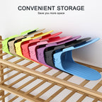 Space Saver Shoe Slots