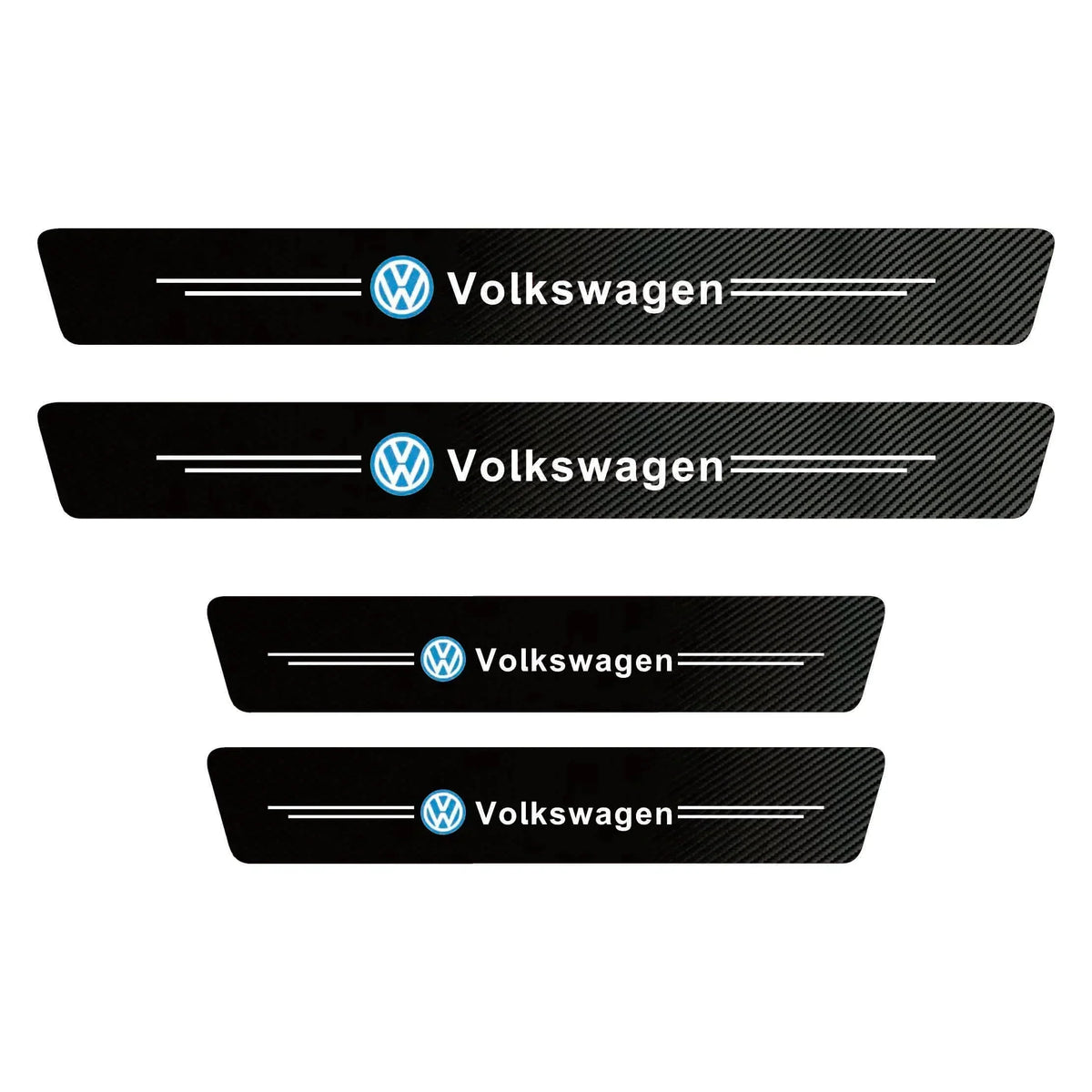 EmblazeR - Carbon Fiber Door Sill Protector 9Pcs