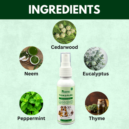 TickFix- Pets Tick and Flea Spray