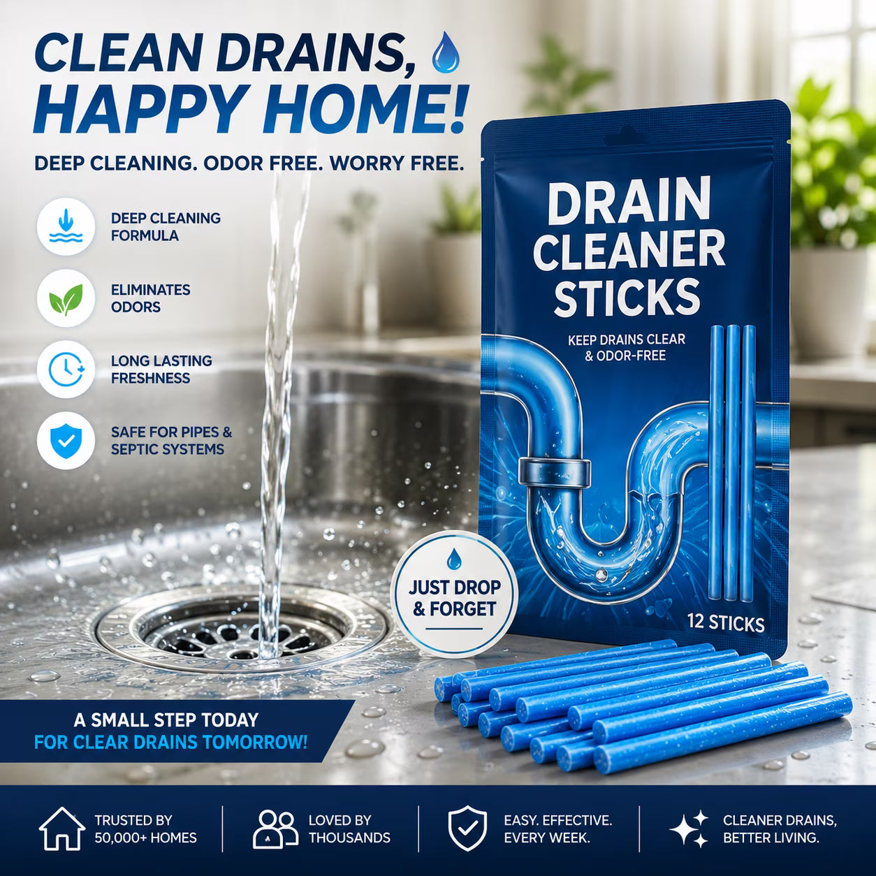 Drain Cleaner sticks