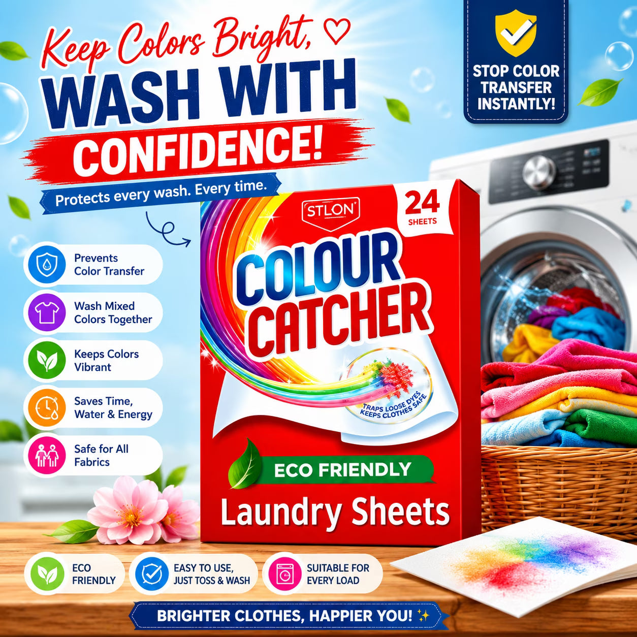 Color Catcher Sheets