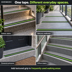 Anti Skid Tape | Glow-in-the-Dark | 35ft Length | 2 Years Guarantee