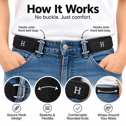 FlexiFit Belt | Fit and Flexible Design with Premium Look | Buy 1 Get 1 Free⭐