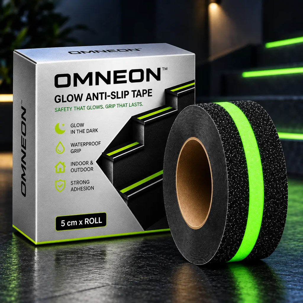 Anti Skid Tape | Glow-in-the-Dark | 35ft Length | 2 Years Guarantee