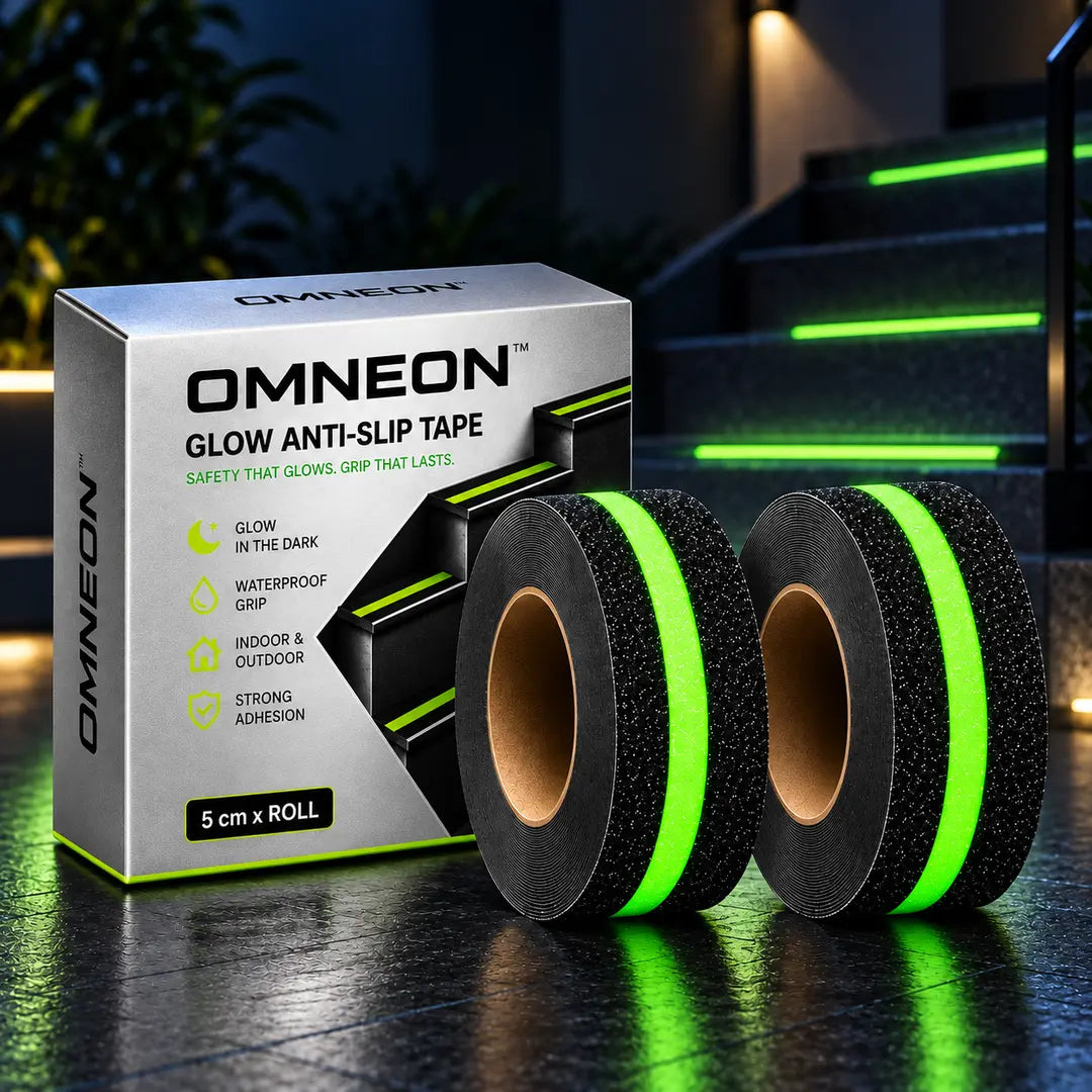 Anti Skid Tape | Glow-in-the-Dark | 35ft Length | 2 Years Guarantee