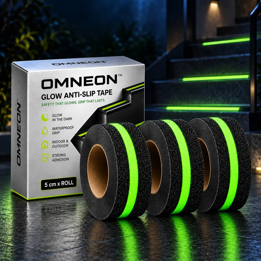 Anti Skid Tape | Glow-in-the-Dark | 35ft Length | 2 Years Guarantee