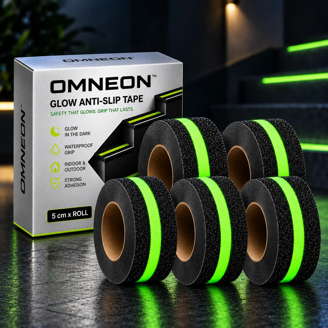 Anti Skid Tape | Glow-in-the-Dark | 35ft Length | 2 Years Guarantee