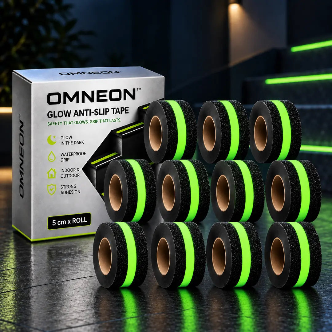 Anti Skid Tape | Glow-in-the-Dark | 35ft Length | 2 Years Guarantee