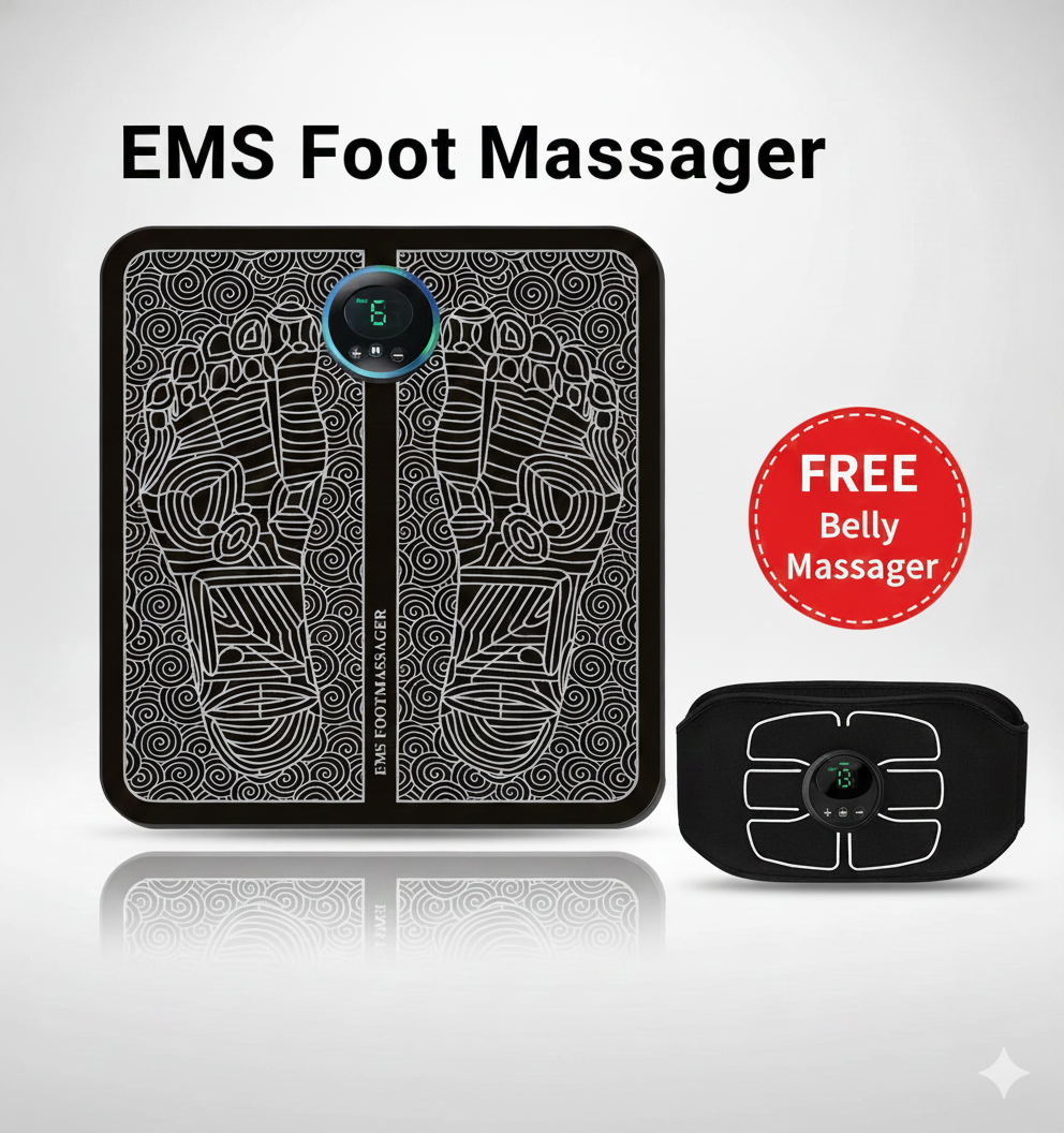 EMS Foot Massager | Get Belly Massager FREE 🔥