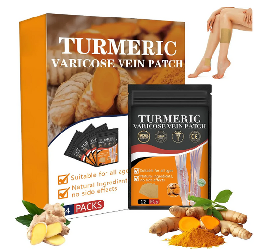 Kenko™ Spider & Varicose Vein Patches | Natural Herbal Therapy for Swelling, Fatigue & Vein Health