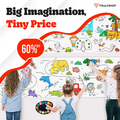 Kidraw Art Roll - Color Your Own World | BUY 1 GET 1 FREE🔥