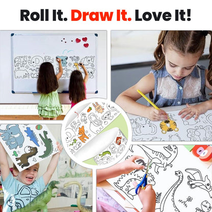 Kidraw Art Roll - Color Your Own World | BUY 1 GET 1 FREE🔥