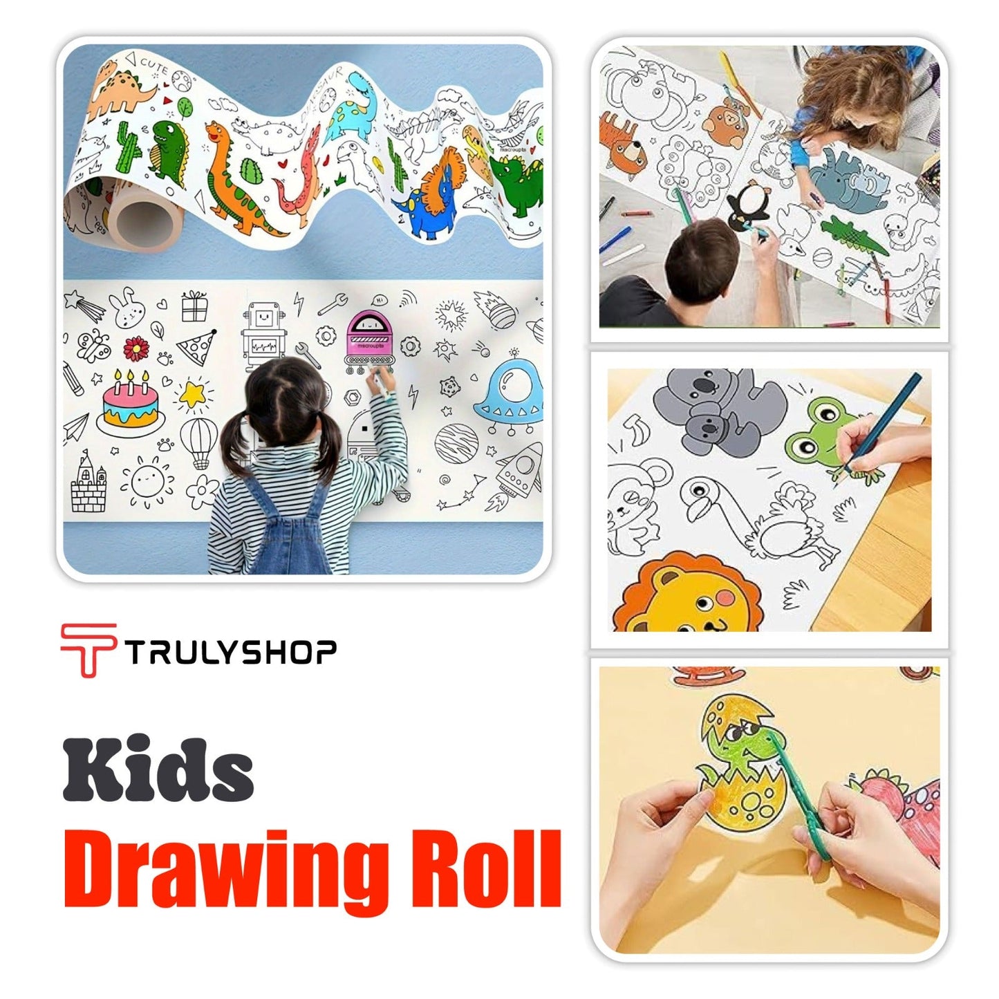 Kidraw Art Roll - Color Your Own World | BUY 1 GET 1 FREE🔥