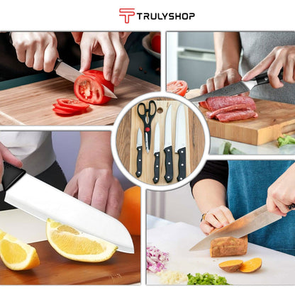 5pc Kitchen Set | FREE Chopping Board 🔥 |70% OFF🔥
