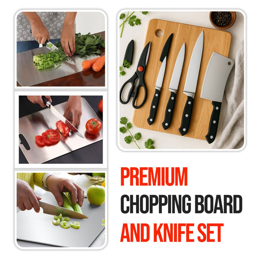 5pc Kitchen Set | FREE Chopping Board 🔥 |70% OFF🔥