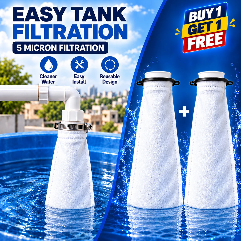 Micron Water Tank Filter | Dirt & Rust Protection | Buy 1 Get 1 Free🔥