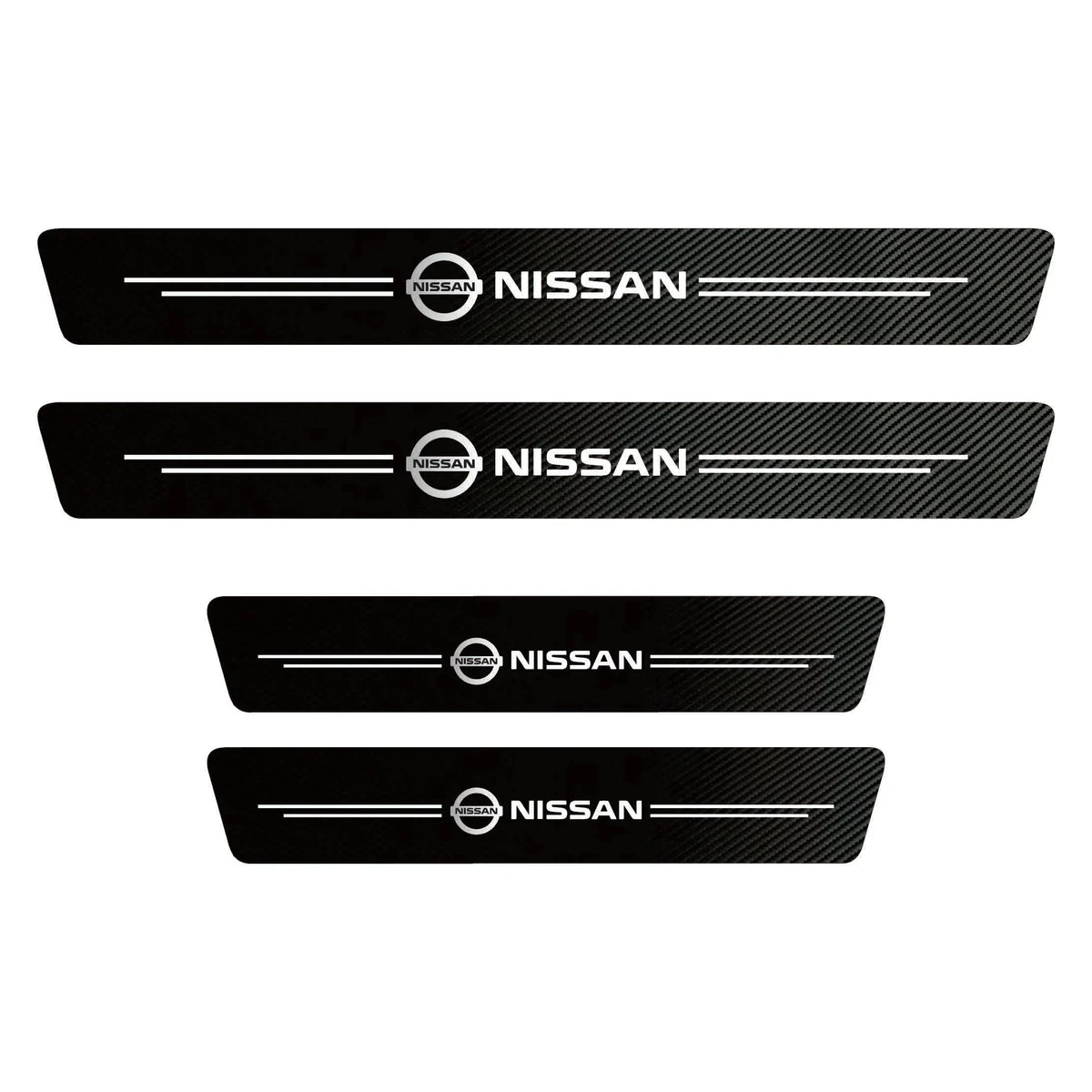 EmblazeR - Carbon Fiber Door Sill Protector 9Pcs