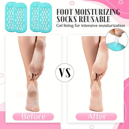 Hydrate & Relax Socks ~ Buy 1 Get 1 Free 🔥| FREE FOOT MOISTURIZER only for Today🔥