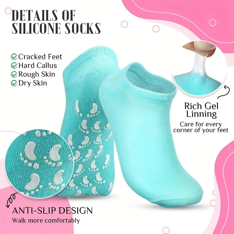 Hydrate & Relax Socks ~ Buy 1 Get 1 Free 🔥| FREE FOOT MOISTURIZER only for Today🔥