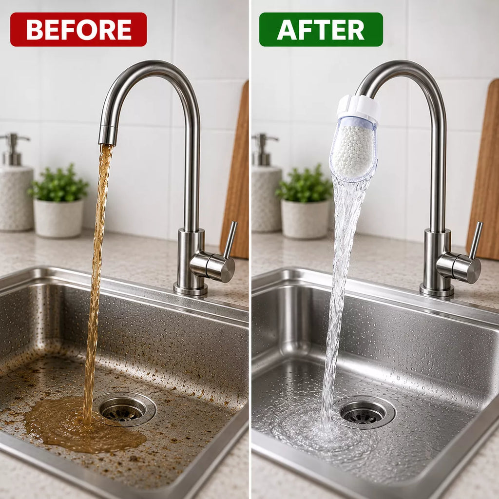 Reusable Faucet Water Filter | Cotton Tap Refills | Buy 10 Get 10 Free🔥