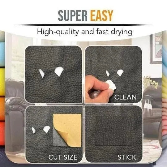Multipurpose Self-Adhesive Leather Repair Patch | Waterproof & Easy to Apply | Buy 1 Get 1 Free🔥