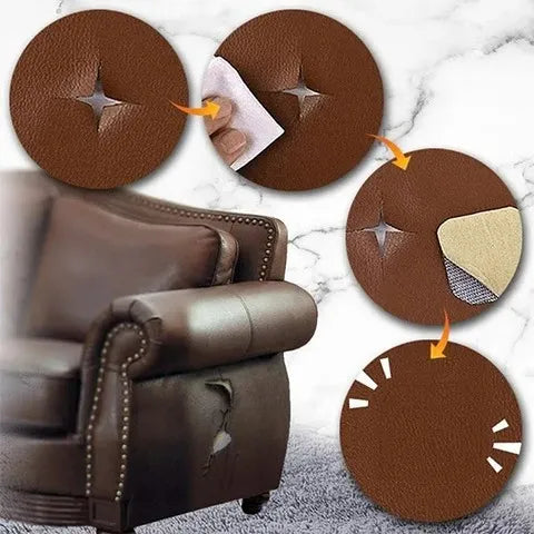 Multipurpose Self-Adhesive Leather Repair Patch | Waterproof & Easy to Apply | Buy 1 Get 1 Free🔥
