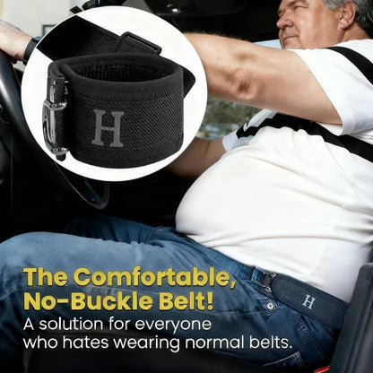 U - Belt | Buckleless - Easy Wear, Secure Hold | 60% off 🔥