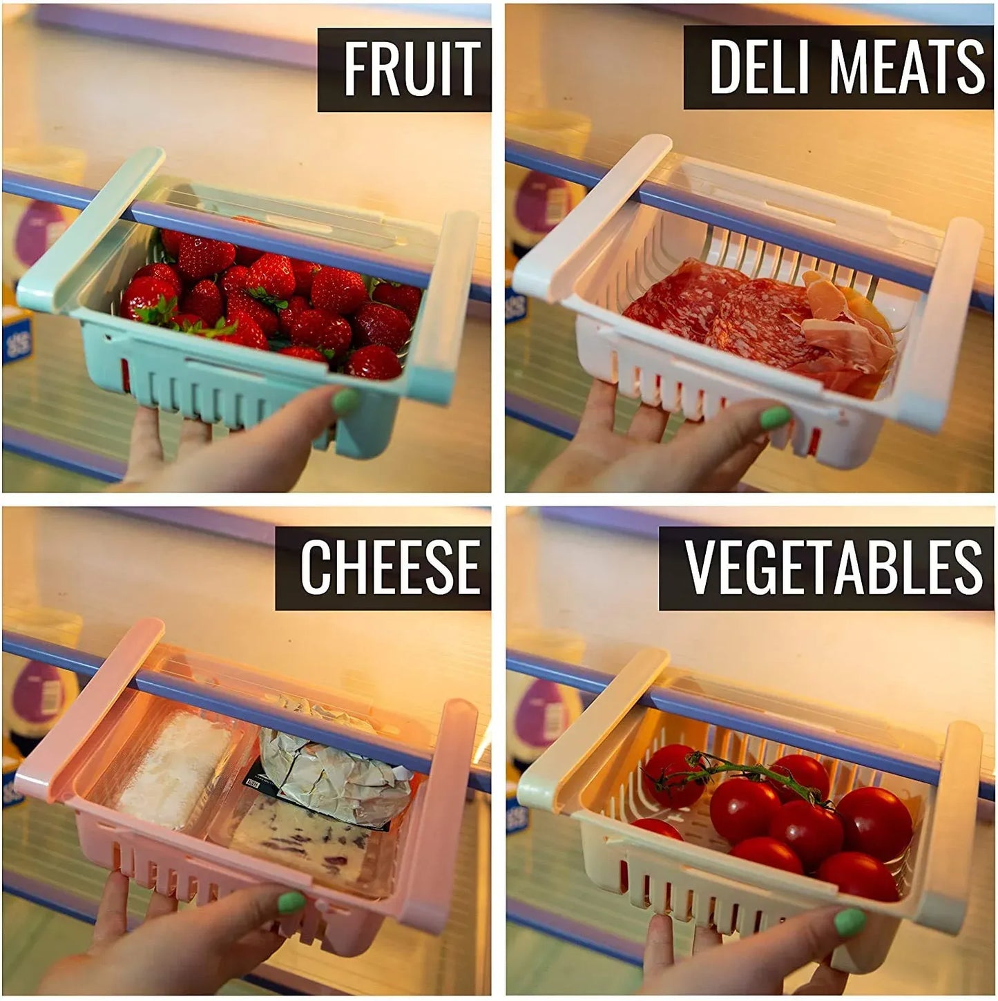 Fridge Organizer Storage Box
