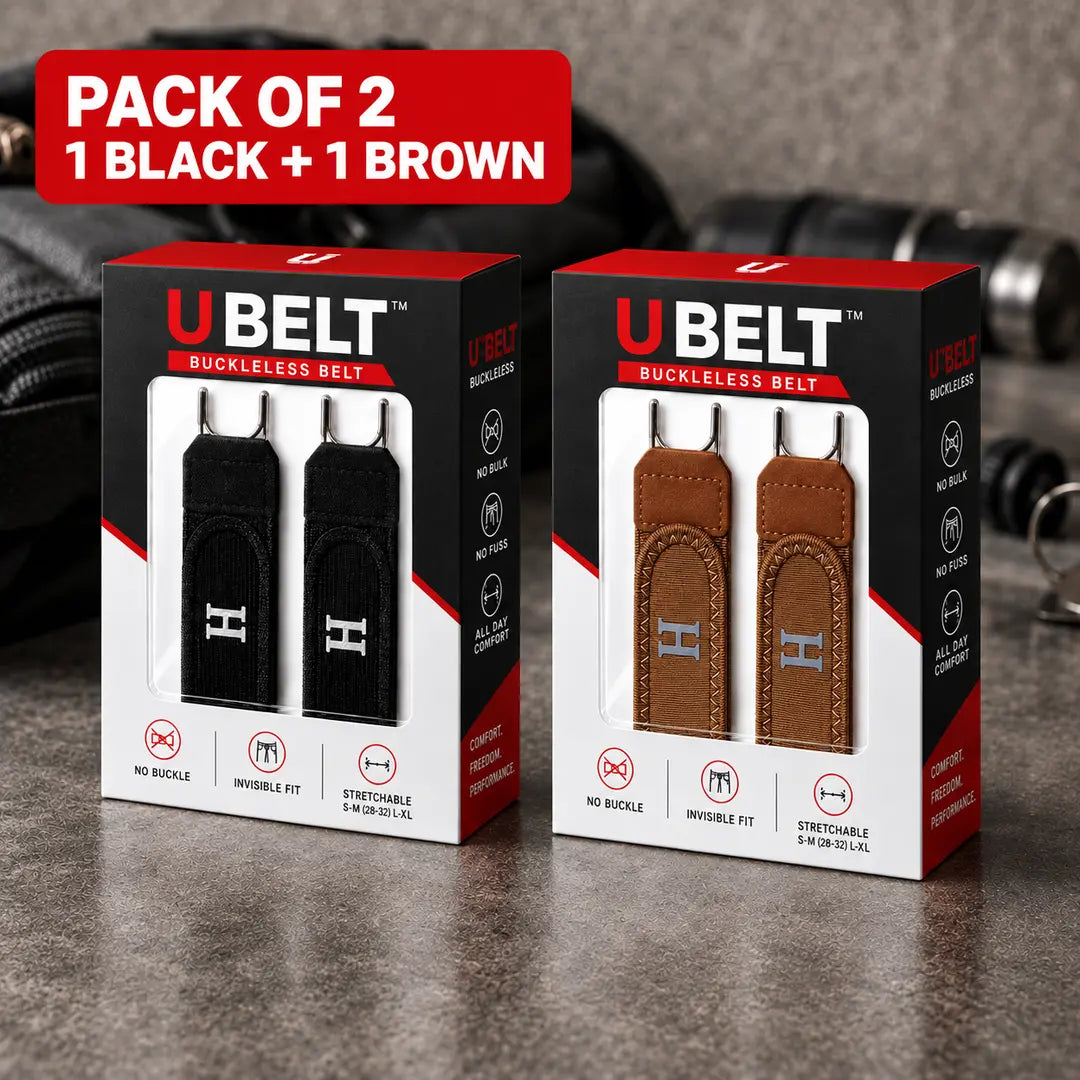 UBELT™ |All-Day Comfort Belt | Easy Wear & Secure Hold | 1 Year Guarantee