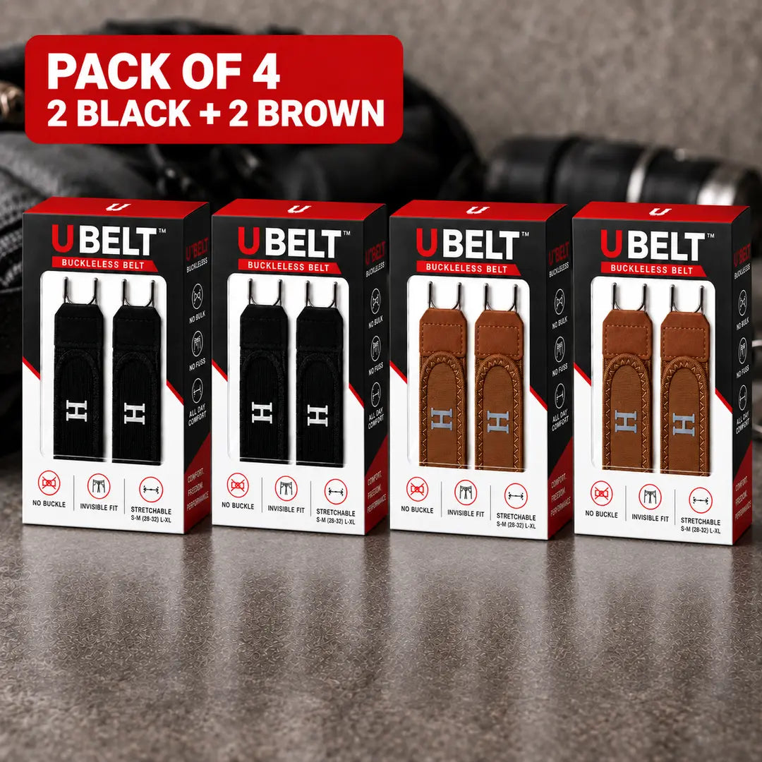 UBELT™ |All-Day Comfort Belt | Easy Wear & Secure Hold | 1 Year Guarantee